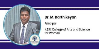 K.S.R. College of Arts and Science for Women, Tiruchengodu, Principal: Dr. M. Karthikeyan Interview